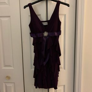 Betsy and Adam purple dress